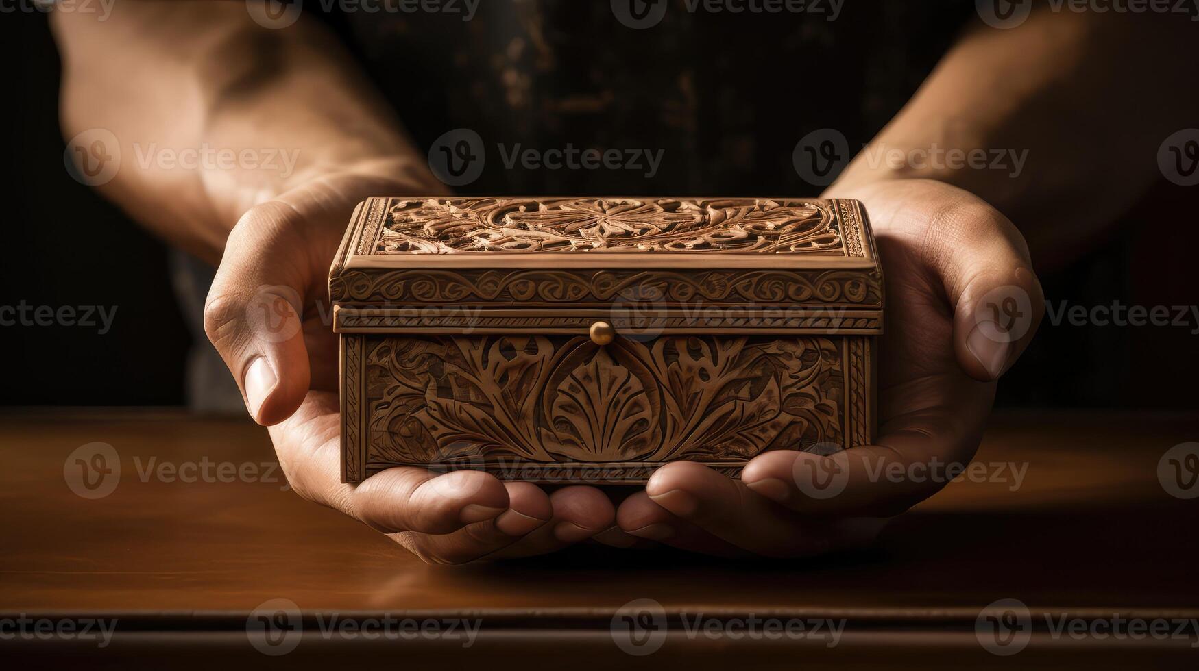 craftsmanship hand box photo