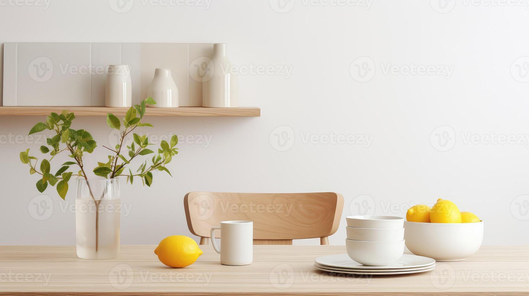 lightwood kitchen table top photo