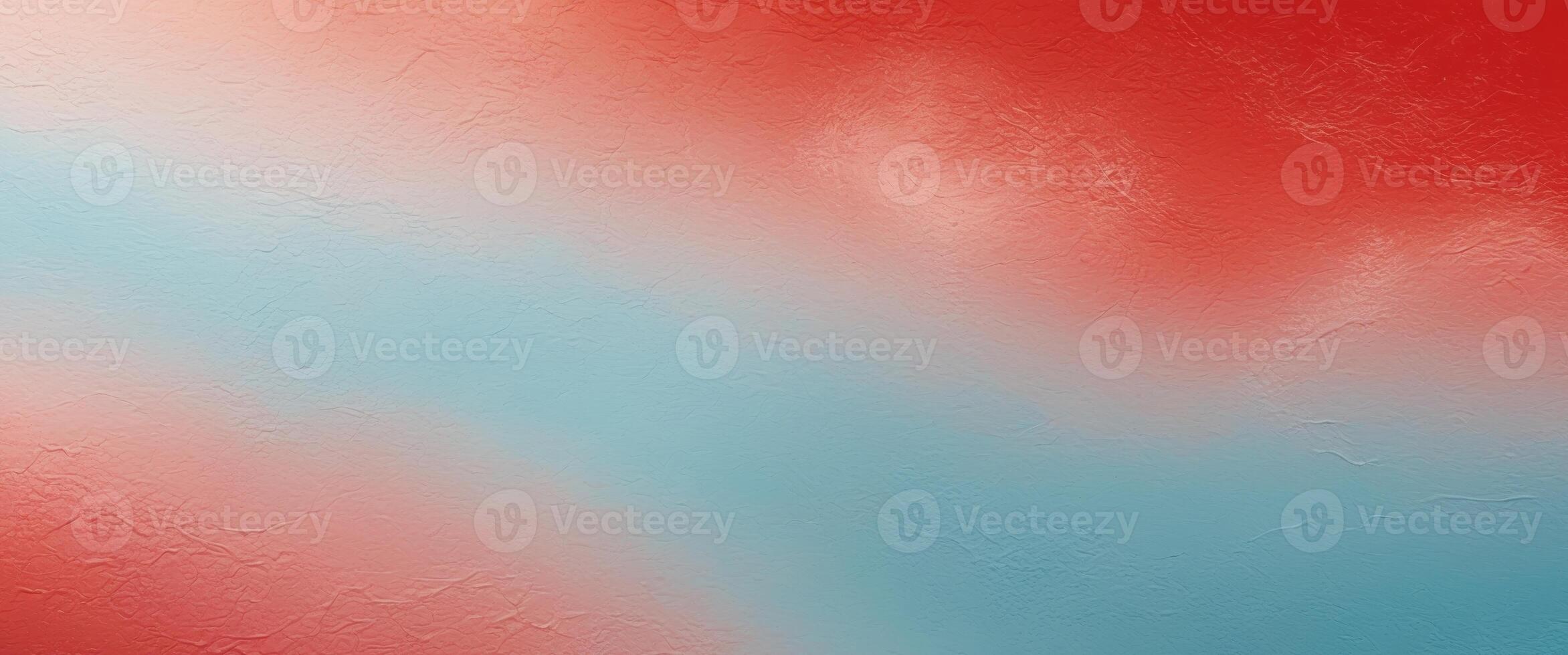 Textured background transitioning from bright red to light blue photo