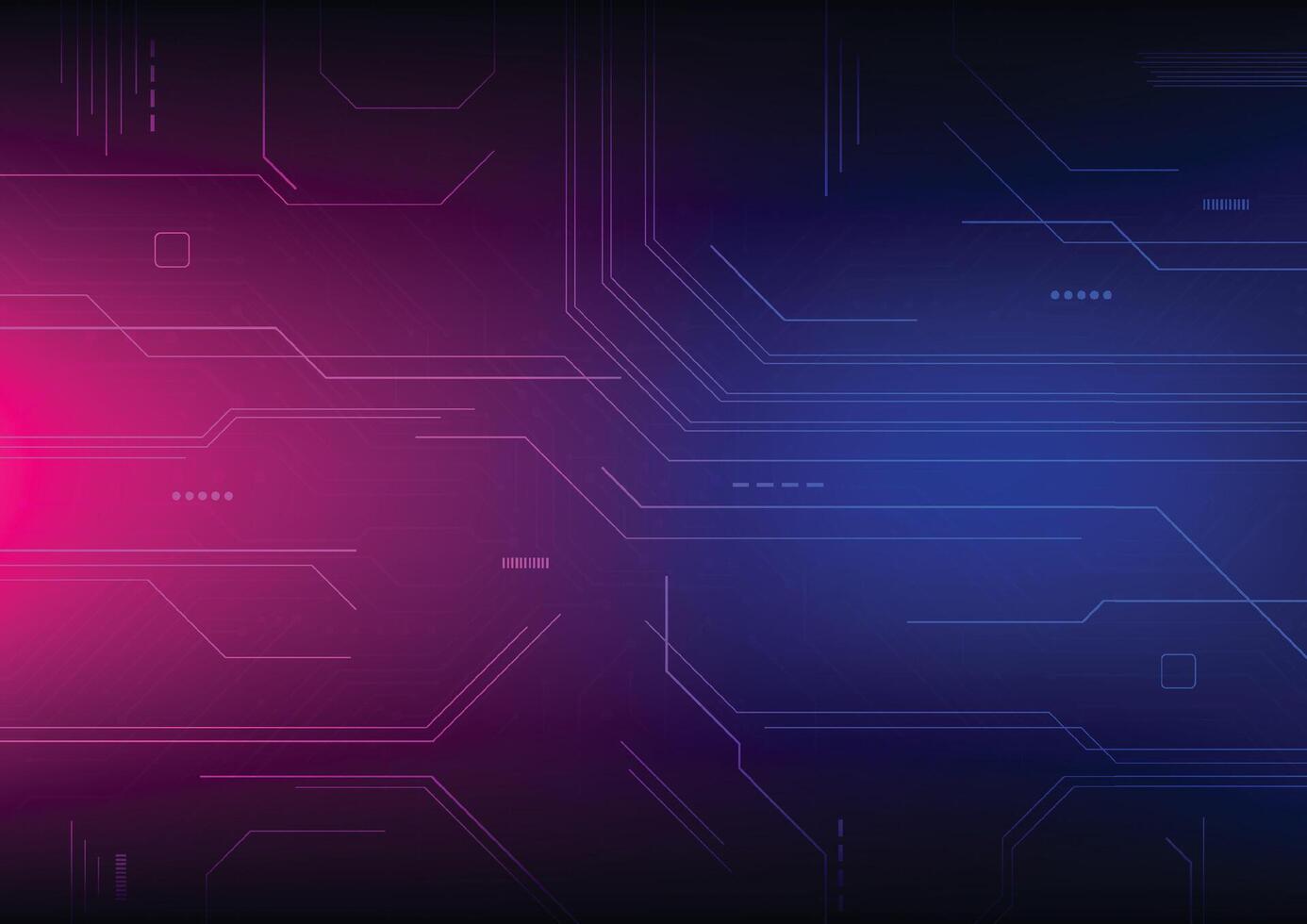 Abstract background with technology circuit board texture. Electronic motherboard illustration. Communication and engineering vector