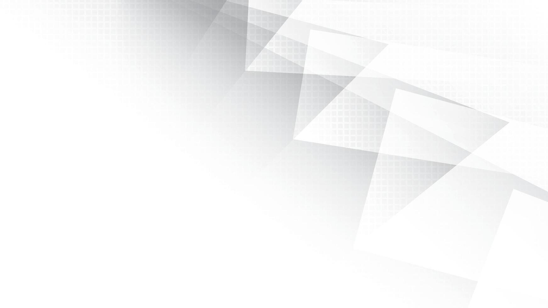 Abstract white and gray color, modern design stripes background with geometric shape and net pattern vector