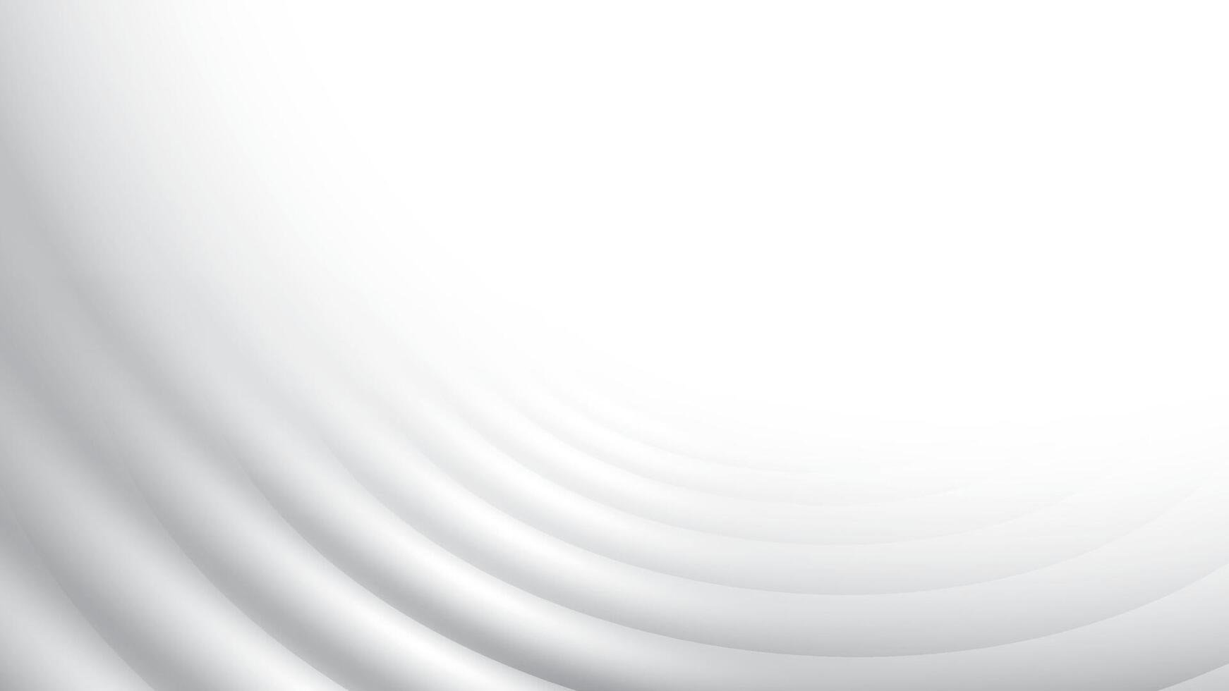 bstract white and gray color, modern design stripes background with curve lines, wave pattern vector