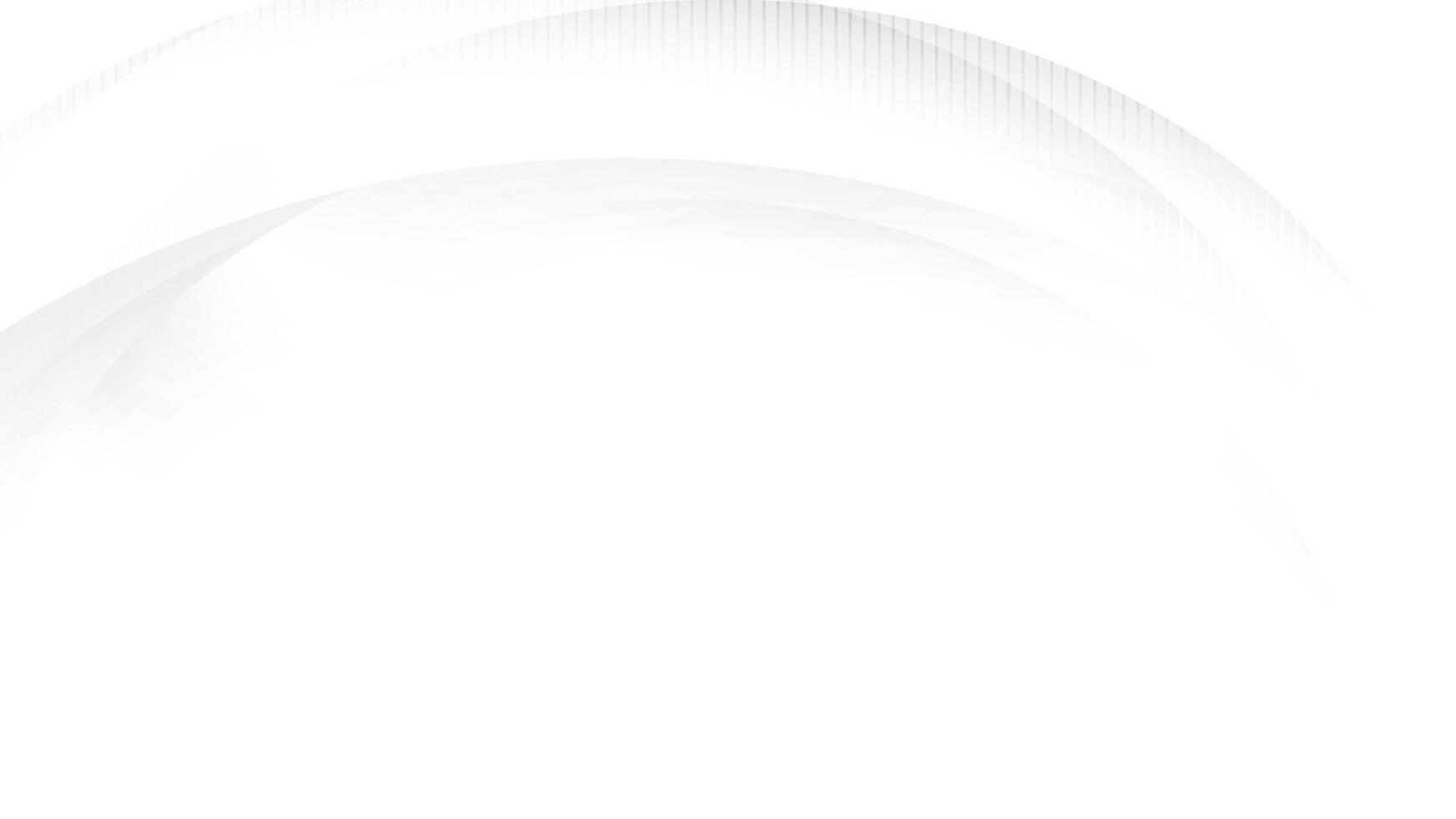 Abstract white and gray color, modern design stripes background with curve line, illustation vector