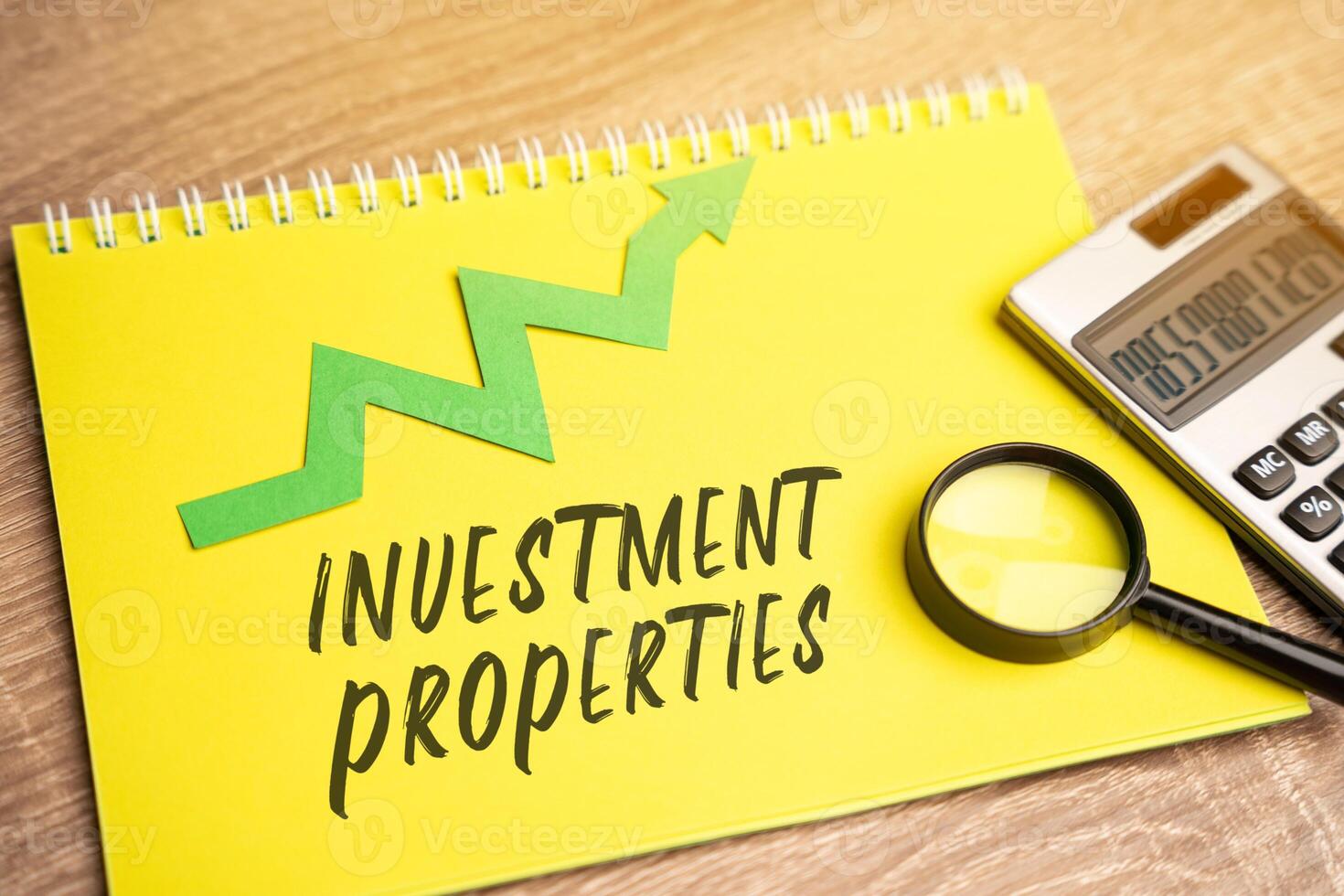 Investment Properties concept - land or piece building that is bought with the intention of producing a financial return, as opposed to personal use. Business and finance concept photo