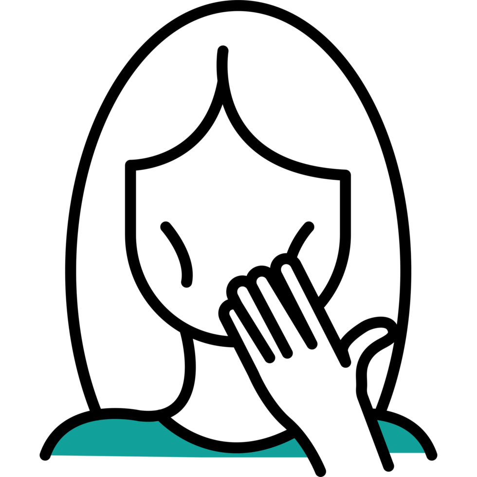 anorexia woman element icon isolated png