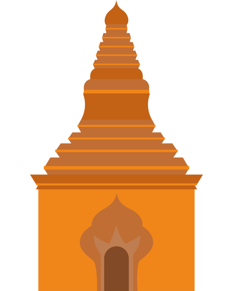 myanmar pagoda shwedagon temple element icon isolated png