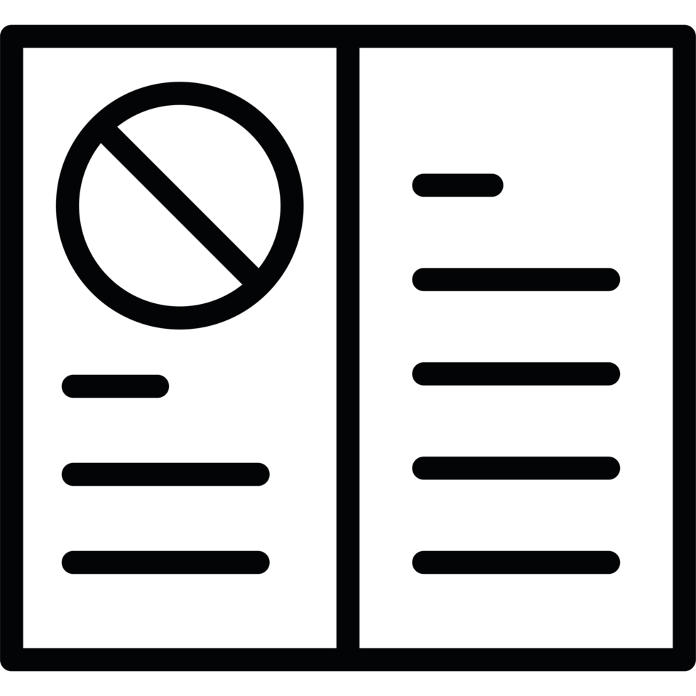 rule guide element icon isolated png