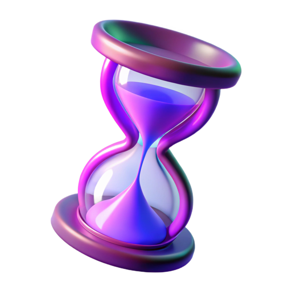 Abstract Hourglass Time, Flow, and Passage png