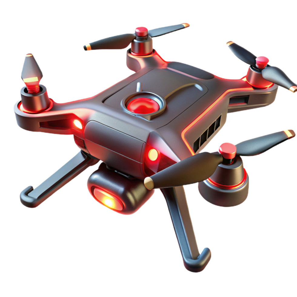 Advanced Drone Technology High Performance Quadcopter with Enhanced Safety Features png