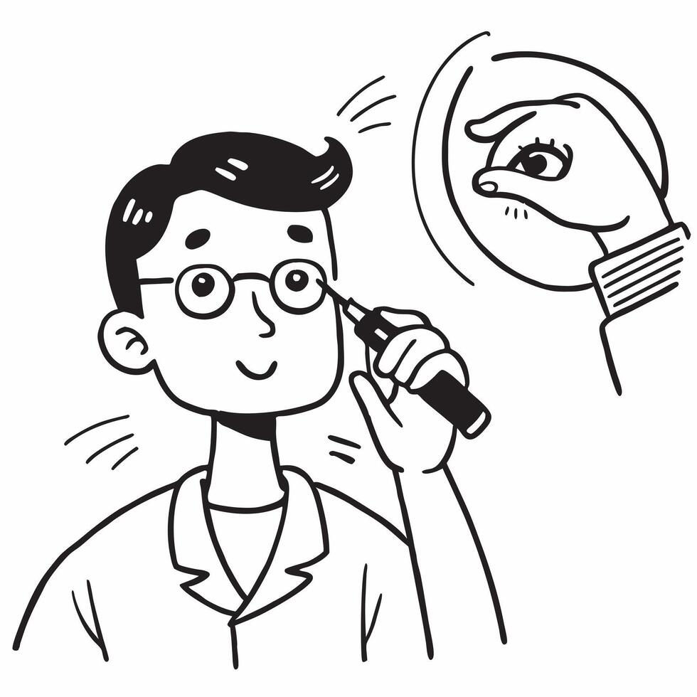 Dermatologist performing a mole removal procedure concept as A dermatologist performs a mole removal procedure emphasizing precision and patient care Ideal for dermatology and ski Dynamics vector