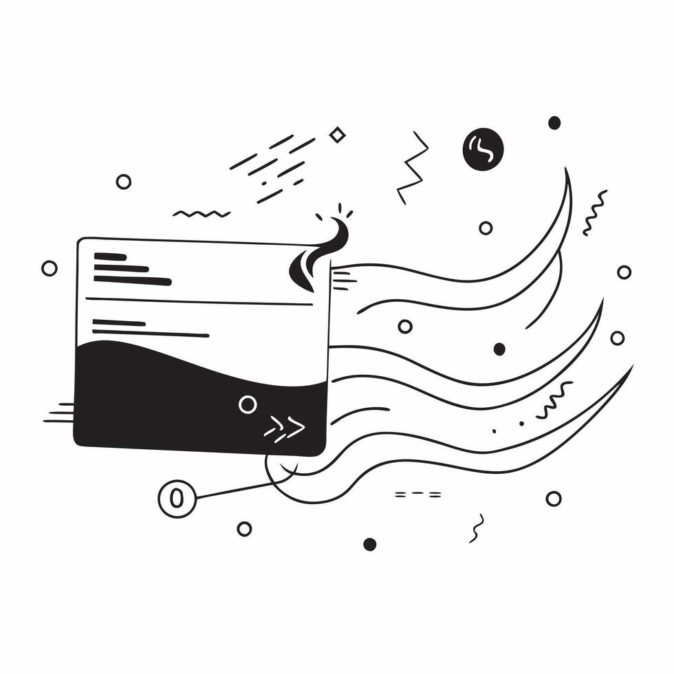 AI Powered Customer Experience concept as A vibrant abstract digital art banner showcasing AIs role in enhancing customer experiences The scene features glowing elements and dynam pure vector