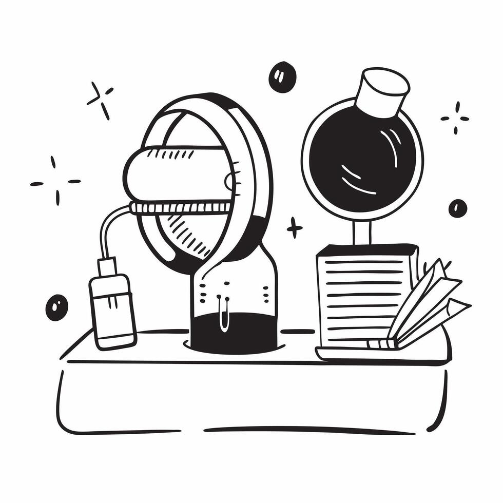 Desk Fan and Water Bottle Isolated concept as A image of a desk fan and water bottle isolated on a white background Perfect for depicting comfort and hydration in a home of pure Set 3 vector