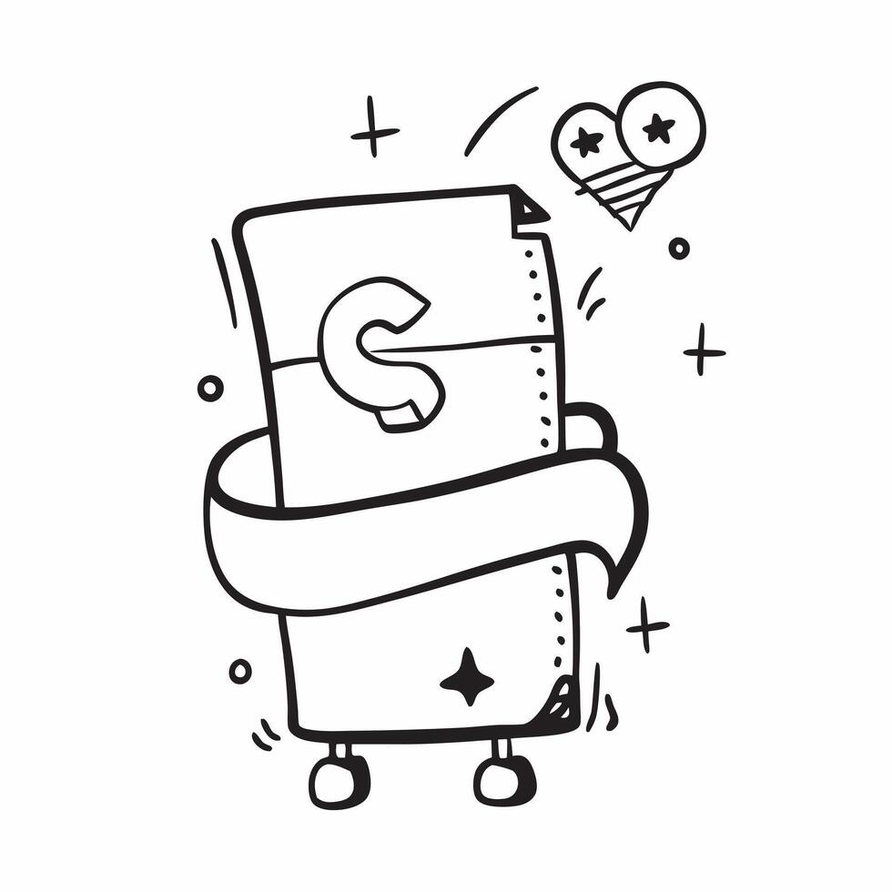 Dollar Sign with Shopping Cart concept as of a dollar sign with a small shopping cart attached to it isolated on a white background symbolizing financial transactions pure vector