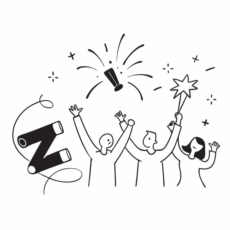 Family celebrating 29 Ekim with glossy fireworks background concept as Camera movement Pan across the familys joyful expressions with glossy fireworks in the background Scene Fest pure vector