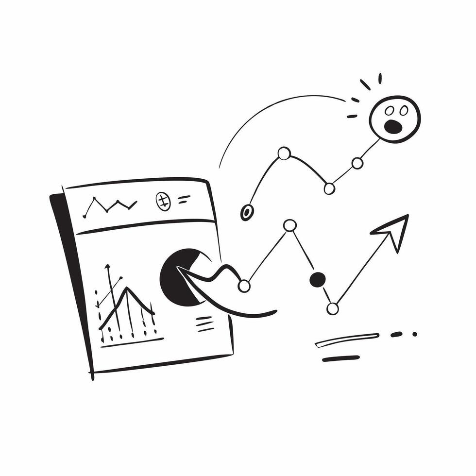 Flat AI Powered Predictive Analytics concept as A clean abstract depicting predictive analytics with data graphs and algorithmic patterns The design is isolated on a pure vector