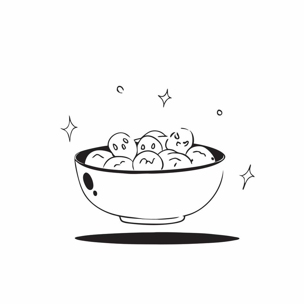 Flat Glossy Offering Bowl with Reflective Sugar Skulls concept as A mid shot of a glossy offering bowl filled with reflective sugar skulls set against a dark glossy background repr pure vector