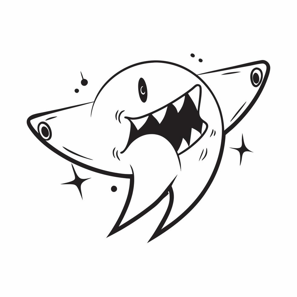 Flat Glowing Abstract Vampire Fangs with Bite Text concept as A sleek glowing abstract digital art featuring vampire fangs with the word Bite in a sharp eerie font The scene is pe pure vector