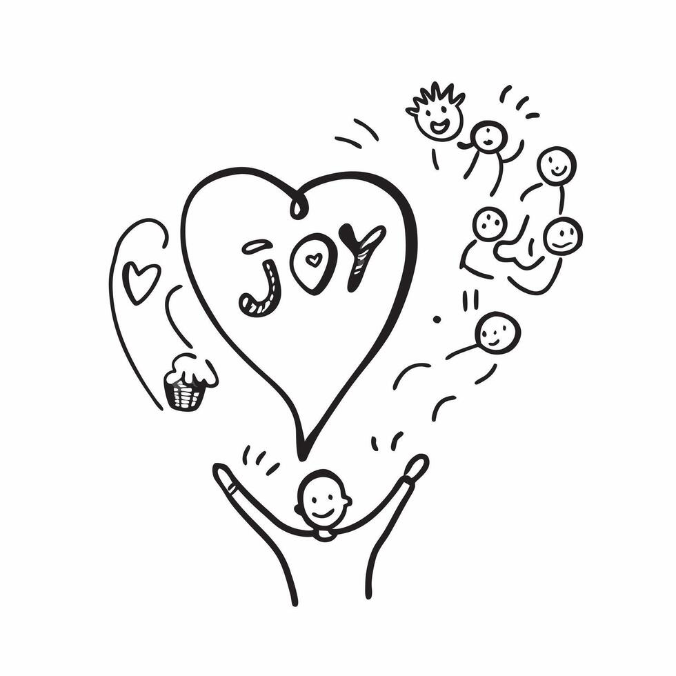 Flat Grandparents and Grandchildren Hearts with Love Text concept as An abstract featuring two intertwined hearts representing grandparents and grandchildren with the word L pure vector