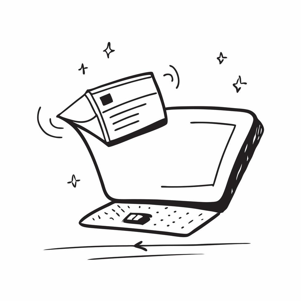 Flat Holographic Laptop on Glossy Stand concept as A modern laptop with a holographic keyboard glowing softly placed on a glossy stand The scene is isolated on a white background pure vector