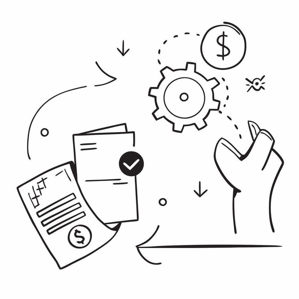 Flat of isolated dollar sign and gears with the word Budget concept as A design featuring a dollar sign surrounded by gears with the word Budget displayed above The pure vector