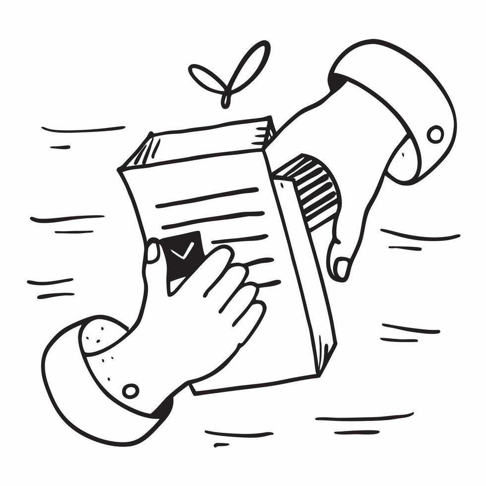 Flat of isolated handshake and contract with the word Agreement concept as A illustration of a handshake and a contract with the word Agreement prominently displayed pure vector