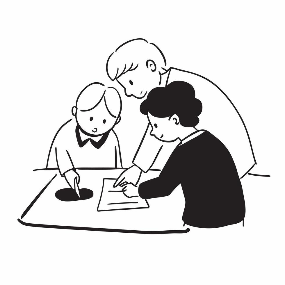 Glossy Background with Grandparents Helping Grandchildren with Homework concept as A sleek glossy background image showcasing grandparents helping their grandchildren with homework pure Set 2 vector