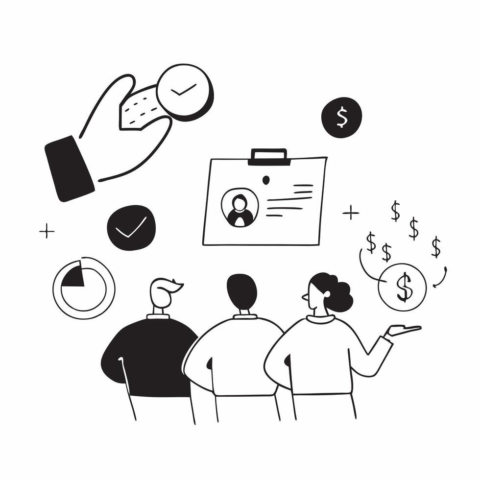 Glossy depiction of a Dhanteras financial investment meeting concept as Camera movement Pan across the financial advisors and clients in a meeting Scene Professional sleek office pure vector