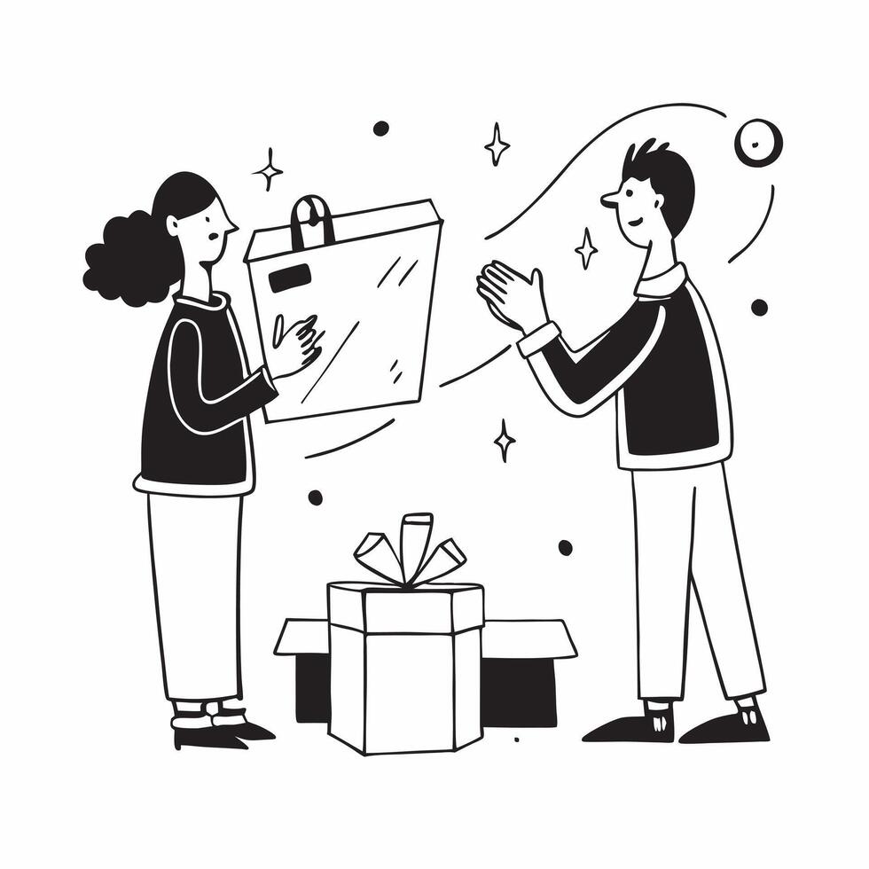Glossy digital art of a couple buying gold for Dhanteras concept as Camera movement Zoom into the couples excited expressions as they buy gold Scene Luxurious bright jewelry store pure Set 2 vector