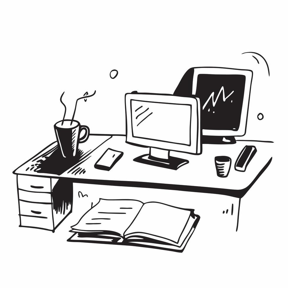 Glossy Home Office with Wall Art concept as A photo featuring a glossy home office desk setup with modern wall art in the background The camera captures the scene from an angle hi pure Set 2 vector