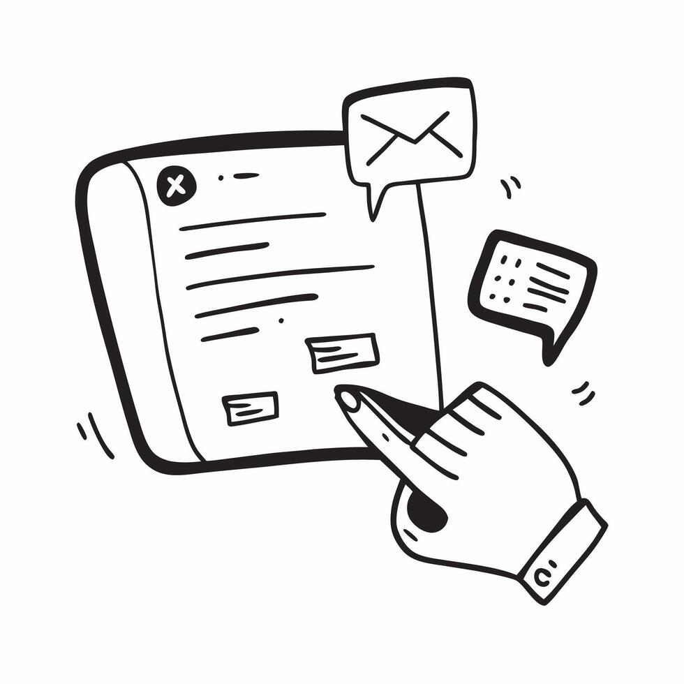 Glossy interface with notification icons representing task management concept as A glossy interface filled with notification icons each representing different tasks in task managem pure vector