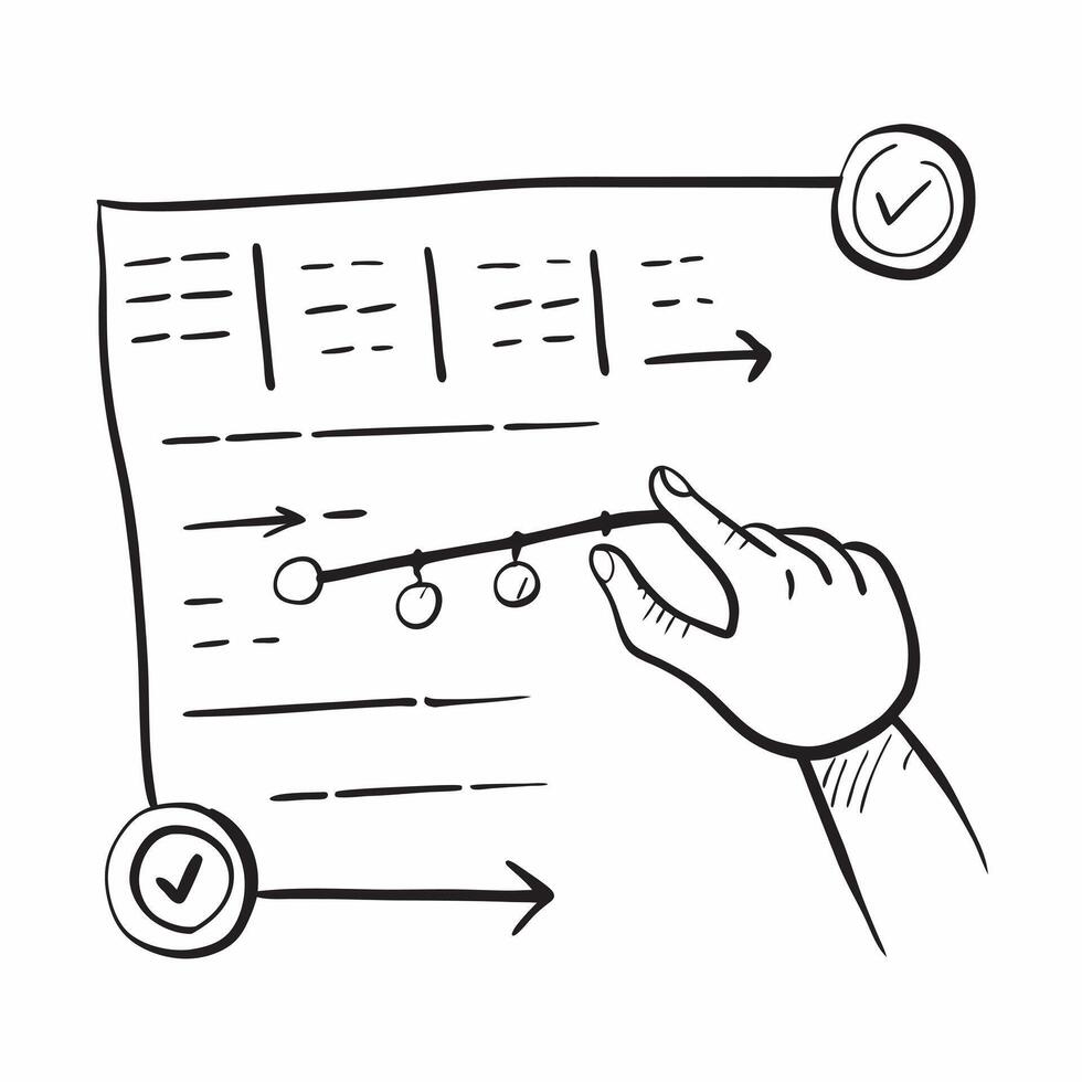 Glossy timeline interface representing project milestones concept as A glossy timeline interface showcasing key project milestones The camera captures the smooth flowing design em pure vector