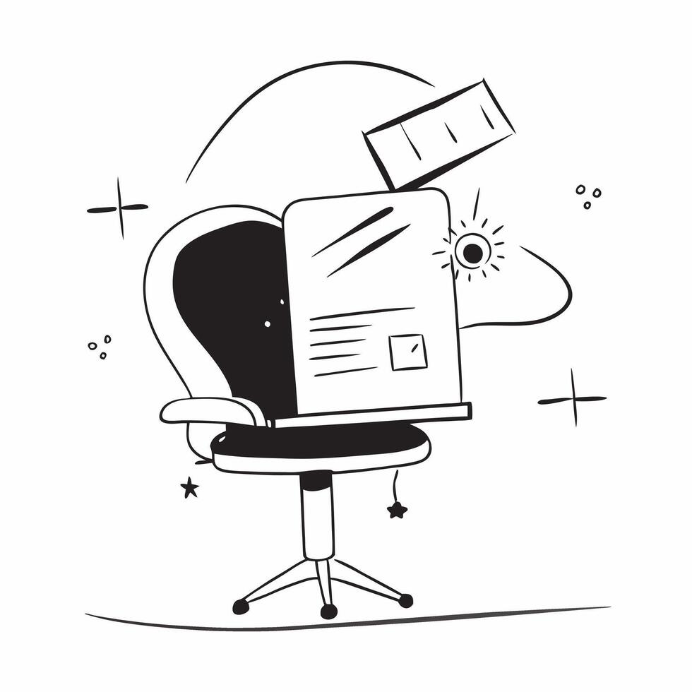 Glowing Abstract Digital Art with Home Office Chair concept as A photo featuring a home office chair with a glowing abstract digital art background The image emphasizes the artist pure Set 4 vector