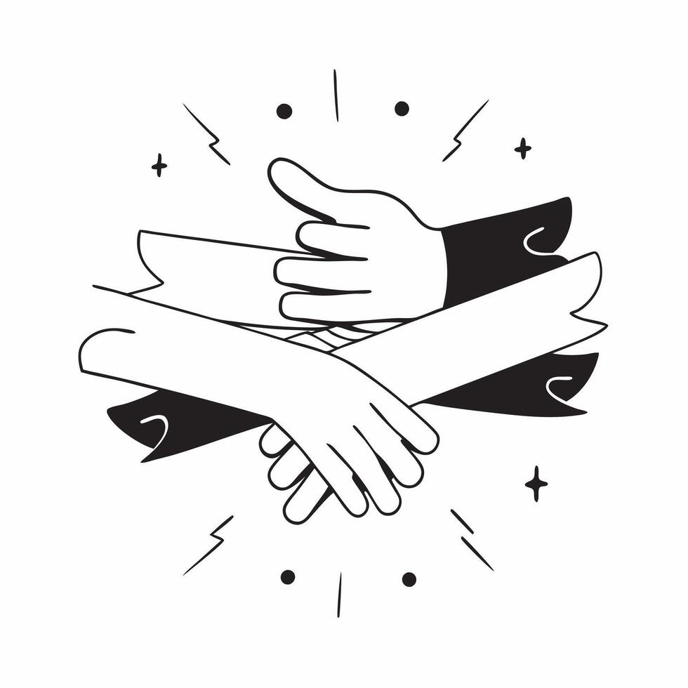 Glowing Abstract Family Hands with Connection Lines concept as A sleek digital art banner featuring abstract glowing hands of same parents connected by light lines symbolizing the pure Set 2 vector