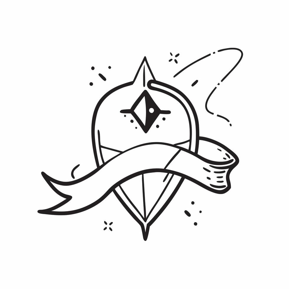 Holographic Bow and Arrow with Aim Text concept as A precise photo featuring a glowing holographic bow and arrow symbolizing the aim and focus required in the Dussehra battle The pure vector