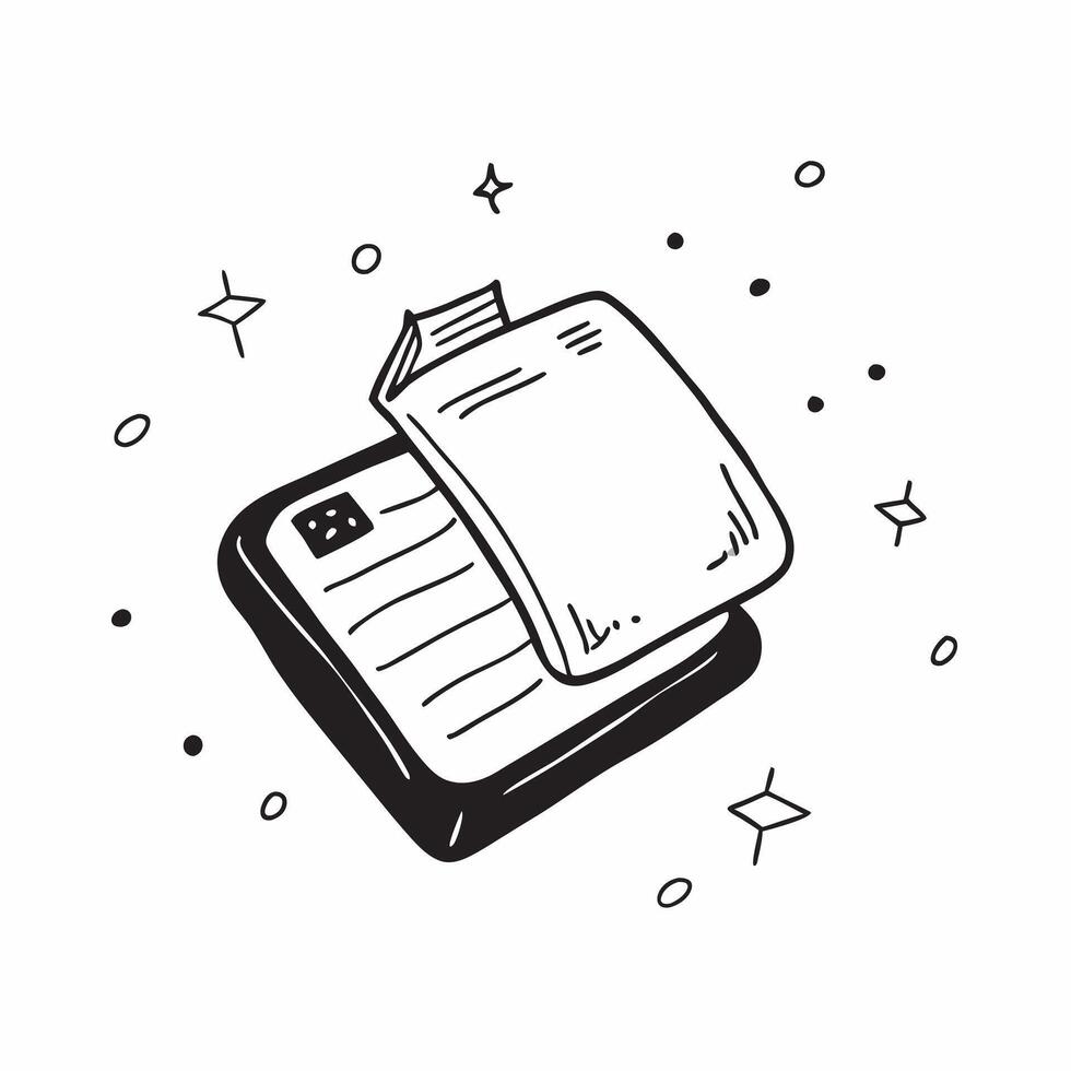 Holographic Ebook Reader with Floating Pages concept as A holographic ebook reader with floating glowing pages symbolizing digital reading in online education with ample copy space pure vector