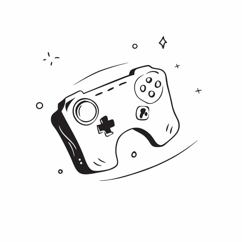 Holographic Gaming Controller on Glossy Surface concept as A gaming controller with holographic glowing buttons placed on a glossy white surface The scene is isolated with ample c pure vector