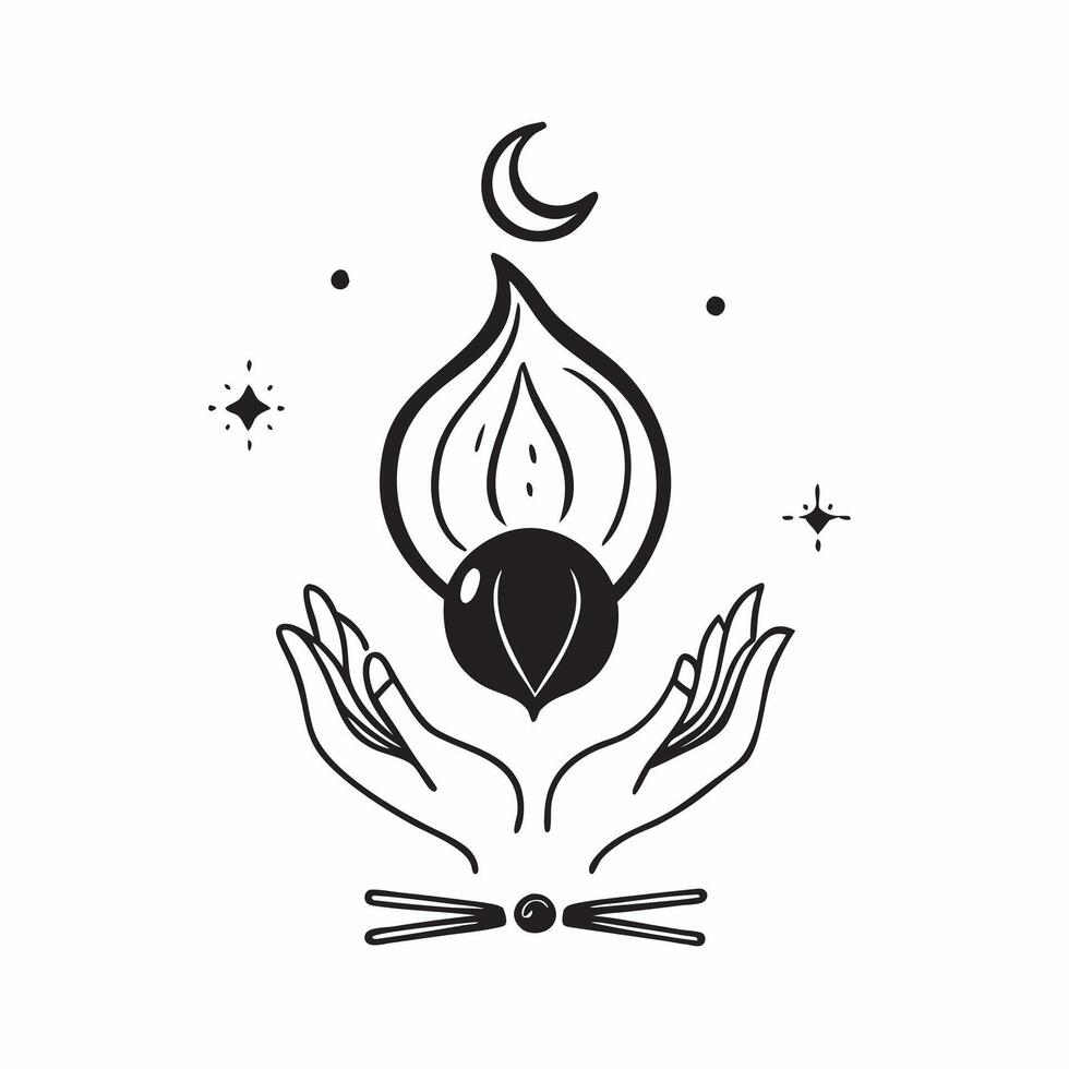 Holographic Lotus and Flame with Purity Text concept as A serene photo featuring a glowing holographic lotus and flame symbolizing purity and spiritual cleansing during Dussehra T pure vector