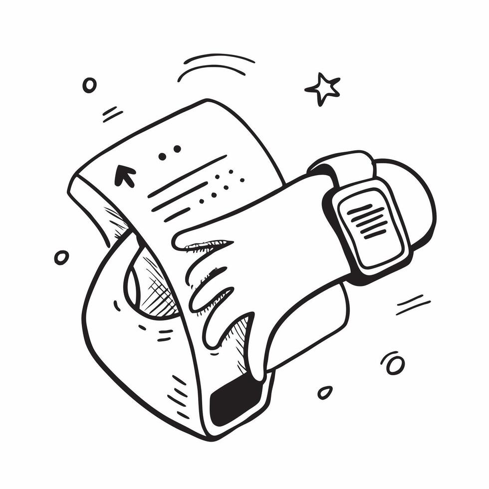 Holographic Smartwatch with Education Apps concept as A modern smartwatch displaying glowing holographic education apps symbolizing mobile learning with ample copy space on a white pure vector