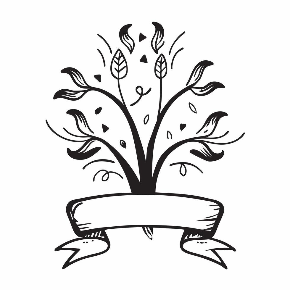 Interracial Family Tree with Legacy Text concept as An isolated of a family tree with diverse branches and the word Legacy in an elegant classic font This image represents pure vector
