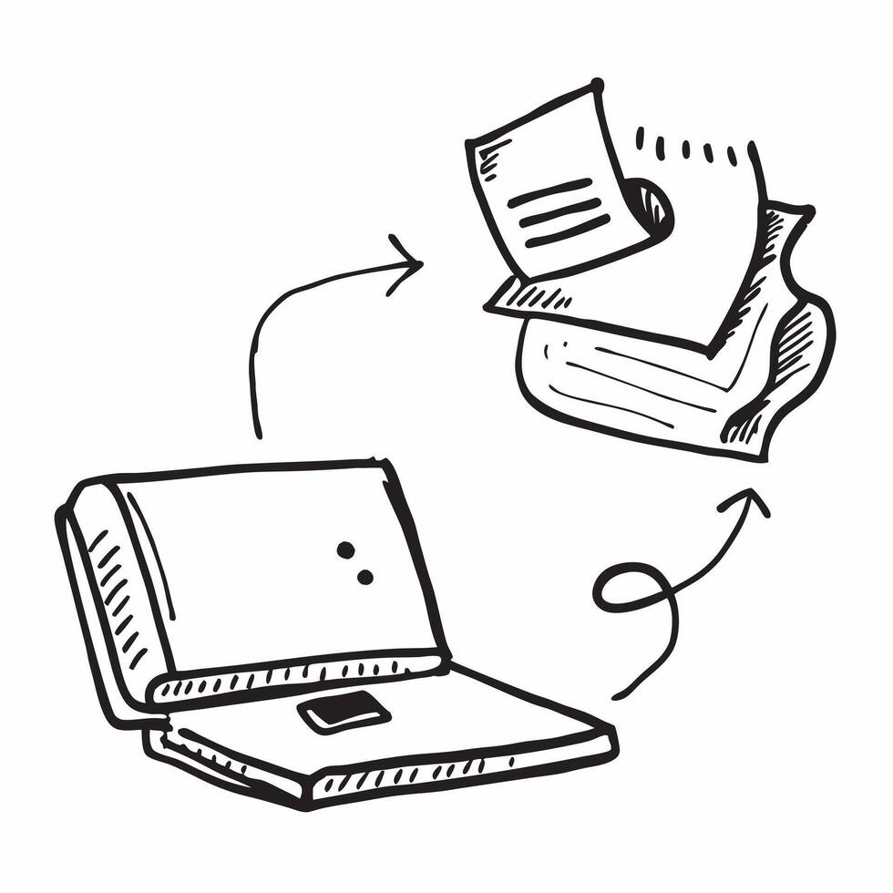 Isolated Laptop and Textbook concept as A clean isolated image featuring a laptop and a textbook symbolizing online education with clear wording to represent e learni pure vector