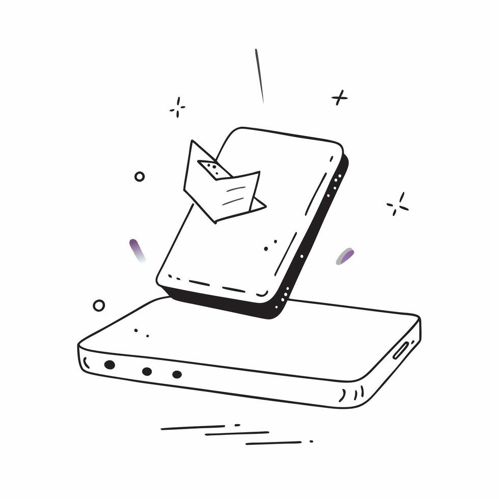 Laptop on holographic platform concept as A laptop with a glowing holographic platform beneath it emitting soft blue and purple hues with ample copy space isolated on white in Pho pure vector