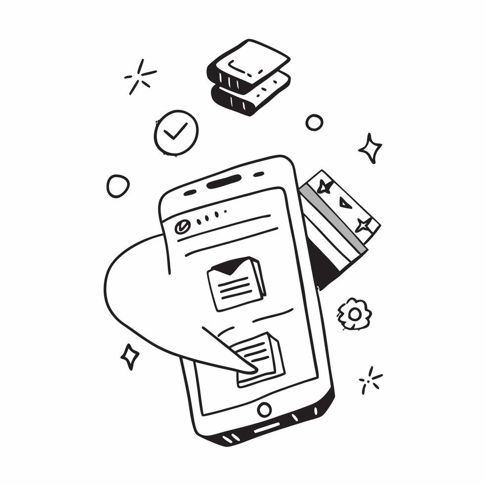 Mobile Phone with Holographic Home Office Icon and Connectivity Icon concept as A photo depicting a mobile phone with a glossy glowing holographic home office icon and connectivity pure Set 2 vector
