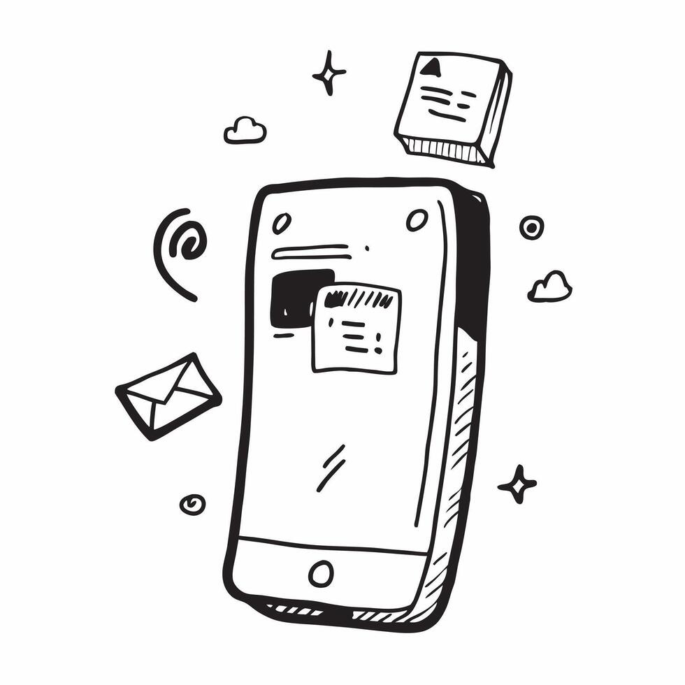 Mobile Phone with Holographic Home Office Icon and Connectivity Icon concept as A photo depicting a mobile phone with a glossy glowing holographic home office icon and connectivity pure Set 3 vector