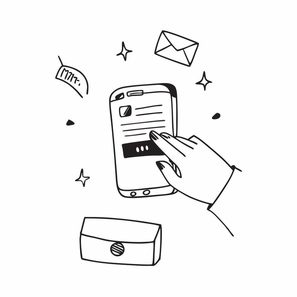 Mobile Phone with Holographic Home Office Icon and Connectivity Icon concept as A photo depicting a mobile phone with a glossy glowing holographic home office icon and connectivity pure Set 18 vector