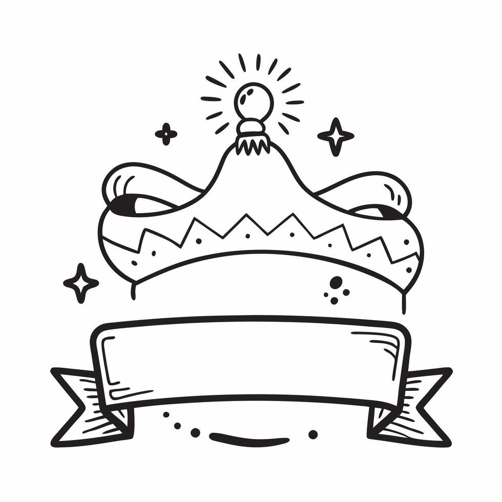 Papel Picado and Catrina Hat Border with Copy Space concept as A border frame with intricate papel picado patterns on the top and a Catrina hat on the bottom leaving a generous amo pure vector