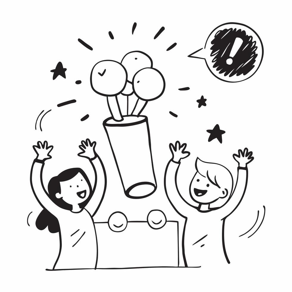 People with Glowing Feedback Tools and Joyful Faces concept as A group of people using glowing feedback tools with joyful faces set against a whimsical background offering ample sp pure Set 3 vector
