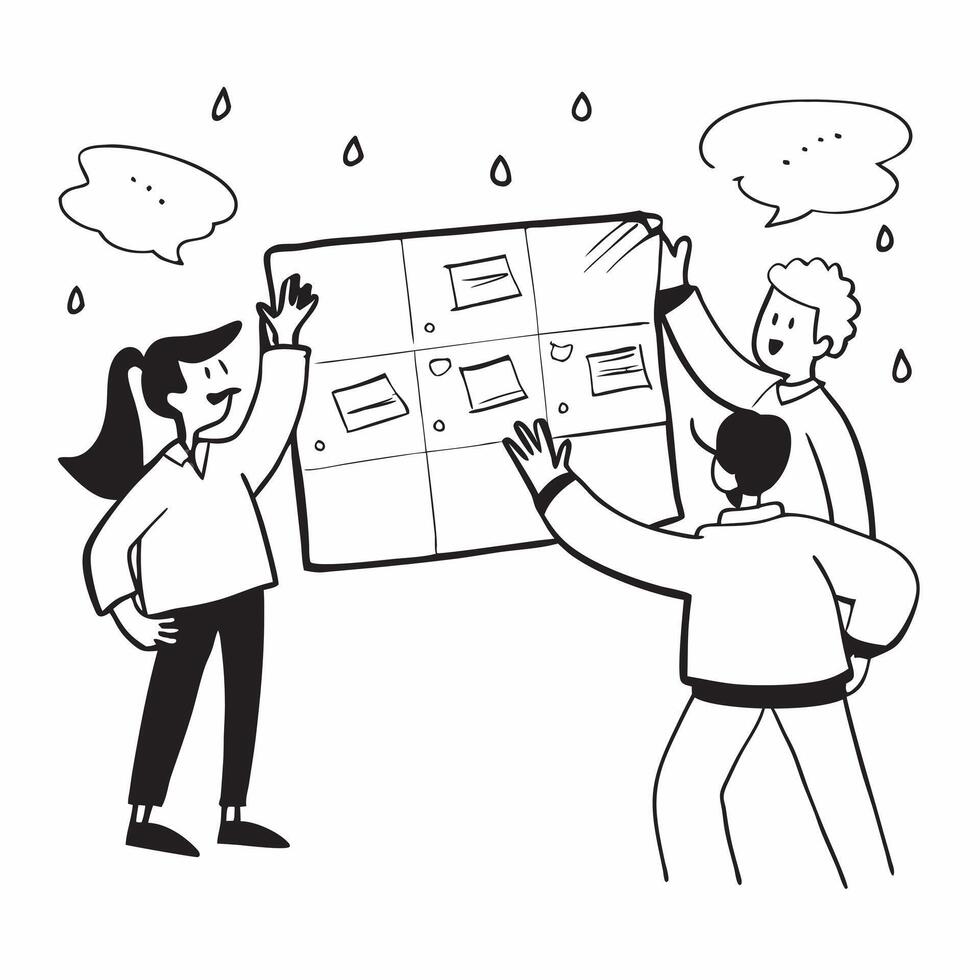 People with Glowing Shipping Schedules and Joyful Expressions concept as A group of people managing glowing shipping schedules with joyful expressions set against a fantastical bac pure vector