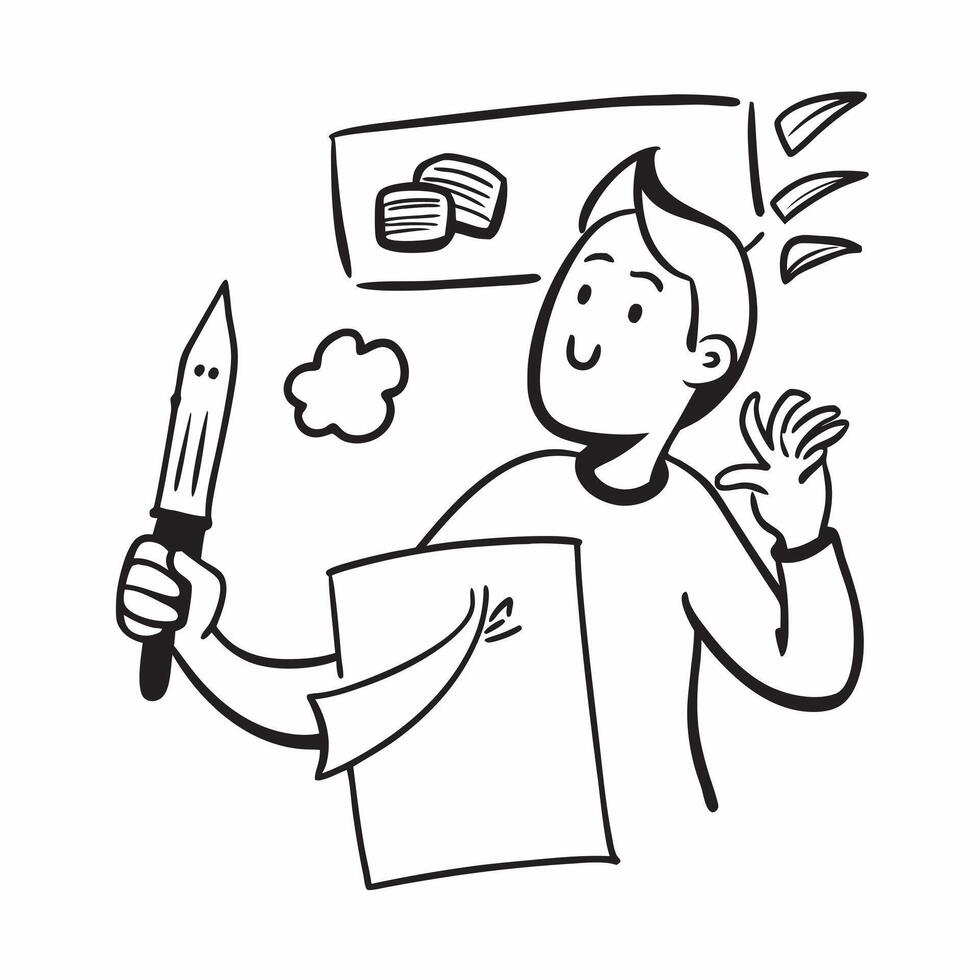 Person with Brush and Canvas for Art Service concept as A person holding a brush and canvas set against a clean background offering ample space for text or graphics symbolizing eff pure Set 2 vector