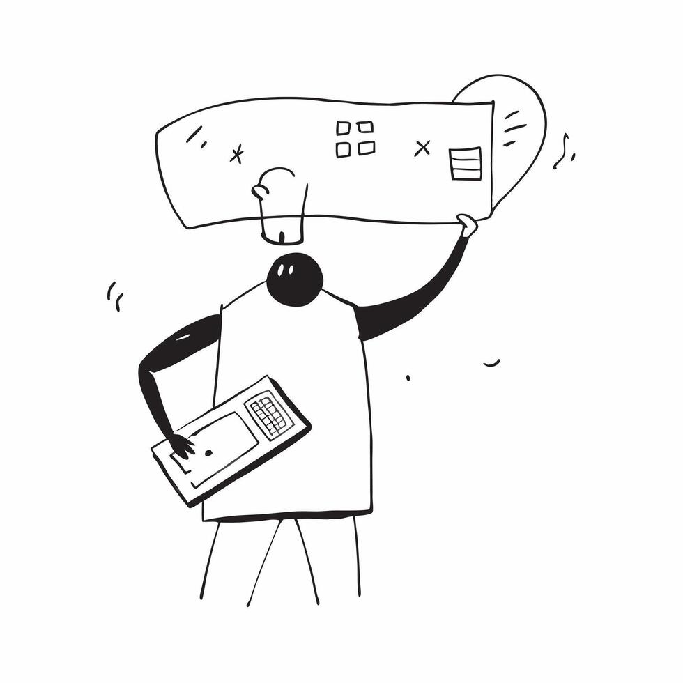 Person with Suitcase and Map for Travel Service concept as A person holding a suitcase and map set against a blank background providing space for text or graphics symbolizing effic pure Set 5 vector