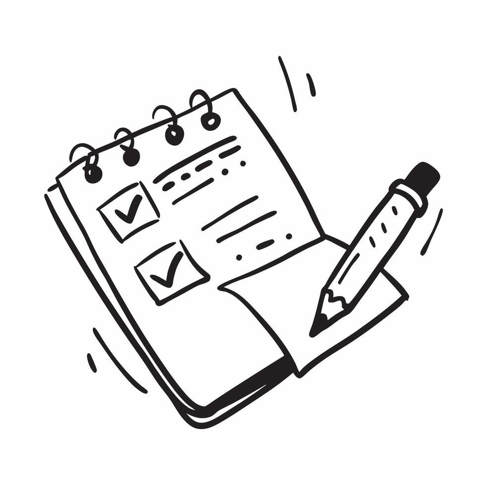 Planner and Pen with Remote Work Text concept as A planner and pen with Remote Work text on a white background emphasizing the organization and planning in remote work Camera capt pure Set 2 vector